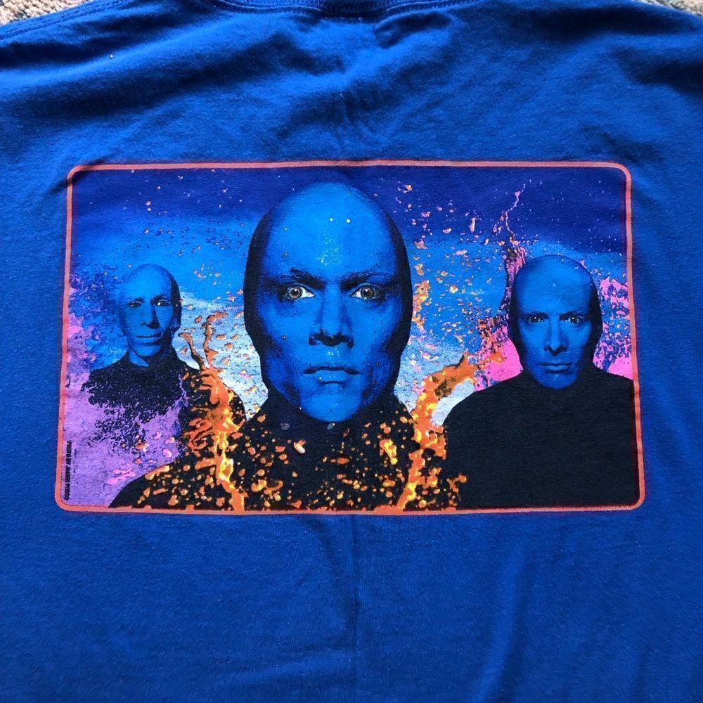 Vintage Blue Man Group Tee Shirt
